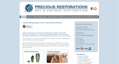 Desktop Screenshot of preciousrestorations.com